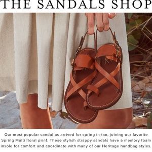 Patricia Nash Fidella Leather Slingback Sandals